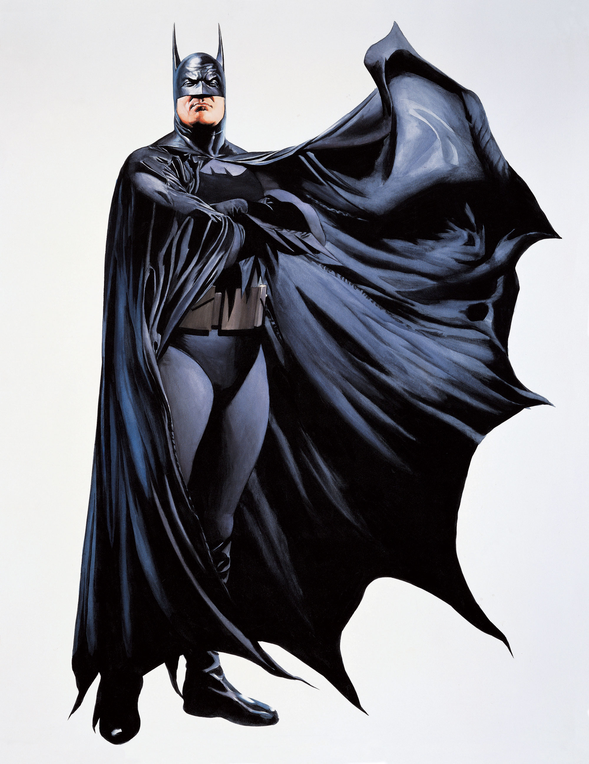 HEROES: BATMAN Fine Art Print on Paper by ALEX ROSS